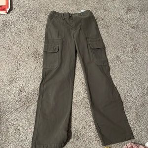 Zara green cargo pants